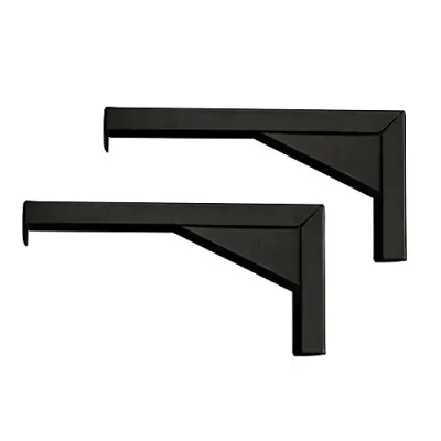 Elite Screens ZVMAXLB12-B - L BRACKET SET  BLACK OR WHITE