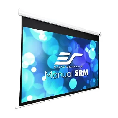 Elite Screens M113NWX-SRM - 113 Manual Pull Down Projection Screen 16:10