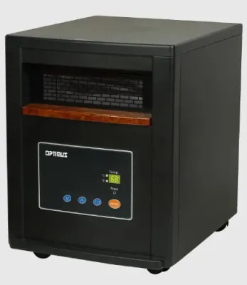 OPTIMUS H-8011 - Portable Ceramic Zone Heater with Digital Display