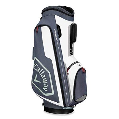 Callaway 5119005 - Callaway Chev Cart Golf Bag Titaniumwhitesilver