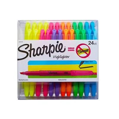 DYMO 1761791 - 24CT SHARPIE ACCENT ASSORTED