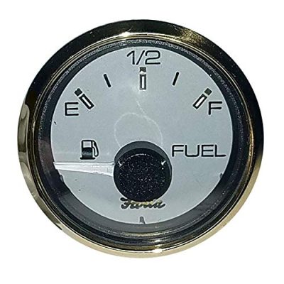 Faria Beede Instruments 14501 - Faria 2 Fuel Level Gauge (e-12-f) - Signature Gold