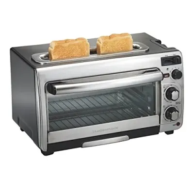 Hamilton Beach 31156 - Stainless Steel 2-in-1 Oven and Toaster Combo