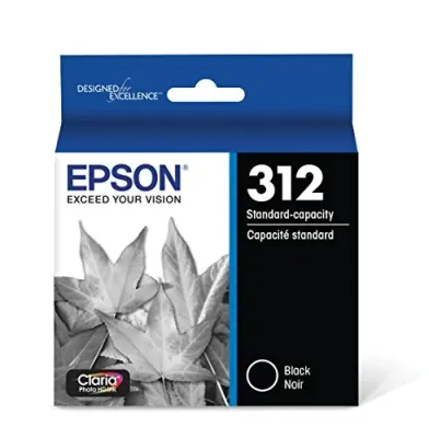 EPSON T312120S - Epson T312 Claria Black Ink Cartridge - Standard Capacity