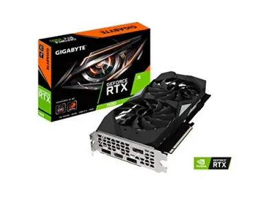 GIGABYTE GV-N2060WF2OC-6GD - GIGABYTE GeForce RTX 2060 WINDFORCE OC 6GB Graphics Card