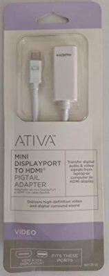 Ativa 529-541 - Ativa 529-541 Mini Displayport Male To Hdmi Female Pigtail A