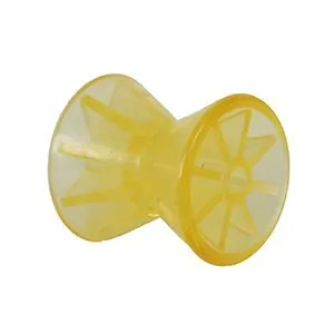 C.E. Smith 29543 - C.E. Smith Bow Roller - Yellow PVC - 4 x 12 ID