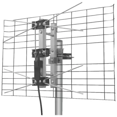 EAGLE ASPEN EASDTV2BUHF - Eagle Aspen DTV2BUHF 2-Bay UHF Outdoor Antenna