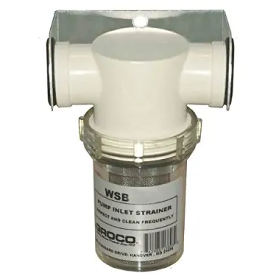 GROCO WSB-1000-P - GROCO 1 Fresh Water Strainer wPlastic Basket
