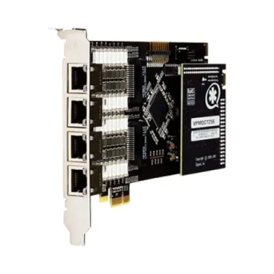 Digium 1TE820BF - Advanced Span Digital T1E1J1PRI PCIe Card with Echo Cancella