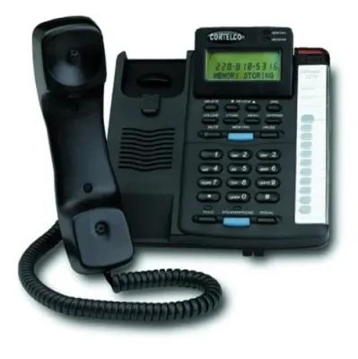 Cortelco ITT-2210-BK - Colleague Enhanced Multi-Feature  Black