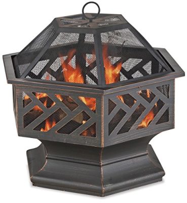 Blue Rhino WAD1576SP - Outdoor Fire Bowl 24 Bronze
