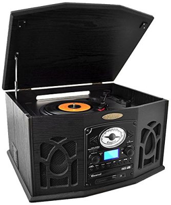 PYLE RA34310 - Pyle Home Bluetooth Retro Vintage Classic Style Turntable Vi