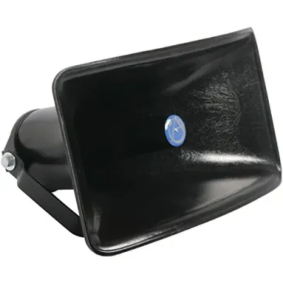 ATLASIED CJ-46 - Wide Dispersion Reflex Sound Horn Speaker - Black