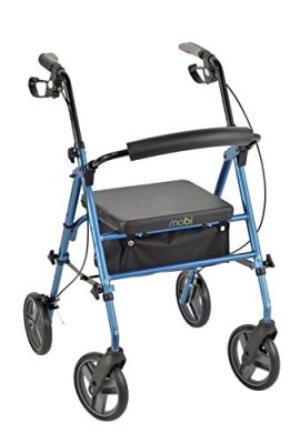JUVO PRODUCTS SR102 - Juvo Products SR102 Deluxe Rollator (Sky Blue)