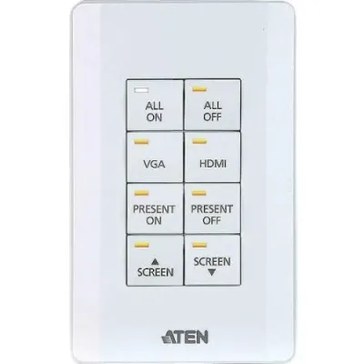 Aten Technologies VK108US - 8-Button Keypad for Home Automation (1 Gang, US Version)