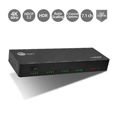 Siig CE-H24W11-S1 - TRUE 4K PERFORMANCE HDMI MATRIX SWITCHER, 18GBPS 4K 60HZ HDR