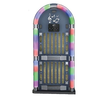 PACIFIC PRODUCTS GROUP P17-J96BF-9 - PPG Mostalgic Bluetooth Jukebox Speaker System with Neon Lig