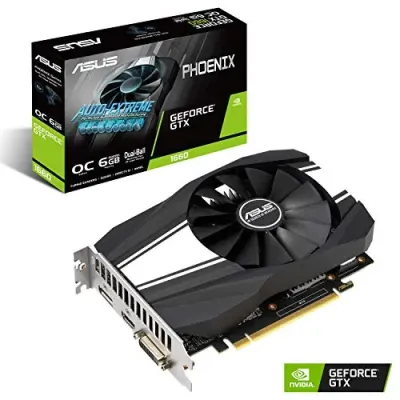 ASUS PH-GTX1660-O6G - GEFORCE GTX 1660 OVERCLOCKED 6GB