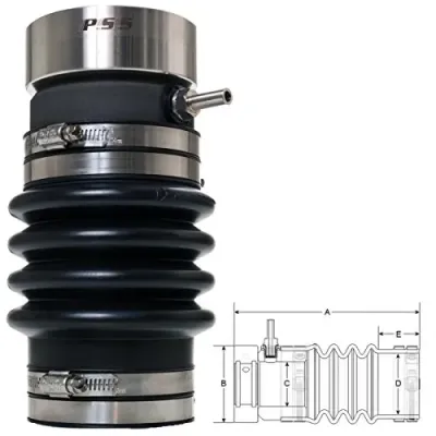 PSS Shaft Seal 02-114-214 - PSS Shaft Seal for 1-14 Shaft and 2-14 Tube