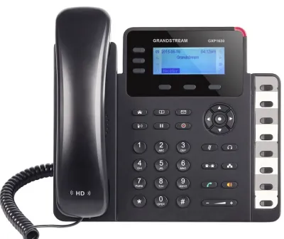 GRAND STREAM GXP1630 - SIP IP Phone for Small Businesses with 3 Line Keys