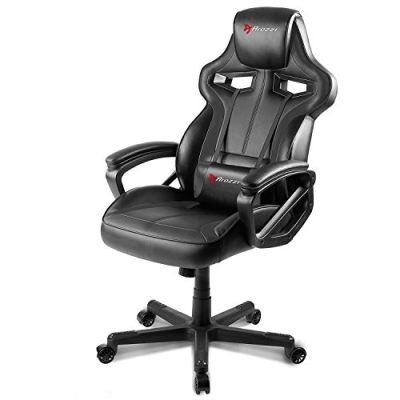 Arozzi MILANO-BK - Arozzi Milano Gaming Chair - Black Ergonomic Design