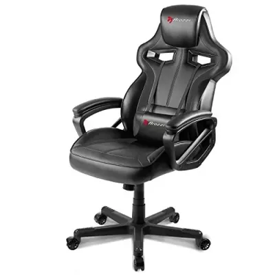 Arozzi MILANO-BK - Arozzi Milano Gaming Chair - Black Ergonomic Design