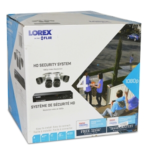 LOREX LHV414F - Lorex LHV414F Analog 1080p 4-Channel 1TB DVR Security System