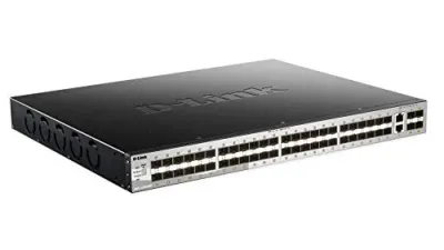 D-Link DGS-3130-54S - 54-PORTS TOTAL LAYER 3 STACKABLE MANAGED SWITCH WITH 48 X 1G