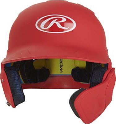 Rawlings MACHEXTR-S7-SR - Rawlings Mach EXT Batting Helmet-Scarlet-SR-RH