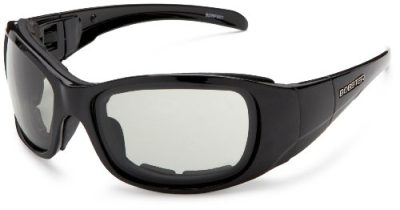 Bobster BDRF001 - Bobster Drifter Conv Sunglasses Blk Frame PhotoC-Clear Lens