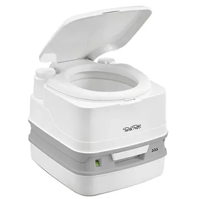Thetford Marine 92828 - Thetford Porta Potti 335 Marine Toilet wHold Down Kit
