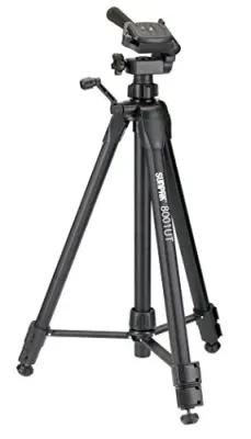 Sunpak SPK620080 - Sunpak Tripod With 3-way Pan Head (folded Height: 20.8; Exte