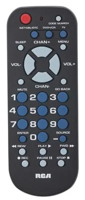VOXX RCR503BEV - RCA(R) RCR503BZ 3-Device Palm-Sized Universal Remote