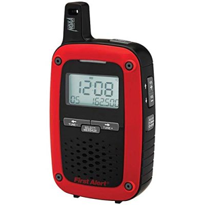 FIRST ALERT RA34653 - First Alert Portable Am And Fm Digital Weather Radio With Sa