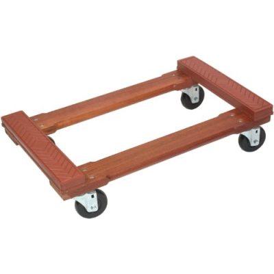 Monster RA10054 - Monster Trucks Wood 4-wheel Piano Rubber-cap Dolly MT10002