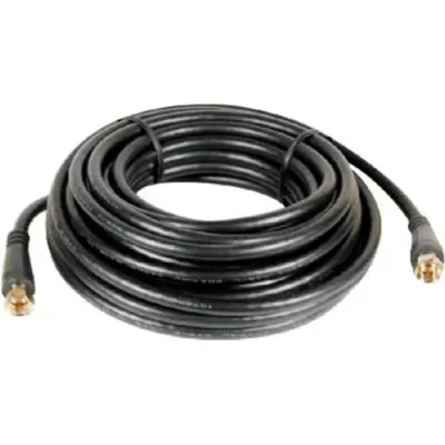 RCA VH625R - RCA(R) VH625R RG6 Coaxial Cable (25ft; Black)