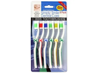 bulk buys BE358 - Childrens Soccer Toothbrushes