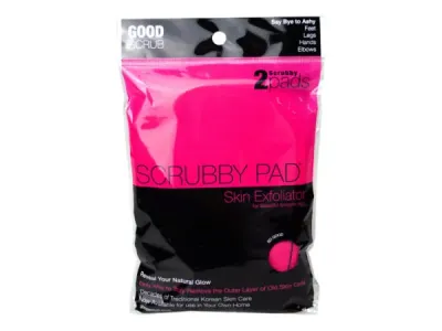 Bulk Buys BB731 - Korean Exfoliating Scrubby Pad Mitts - Set of 2