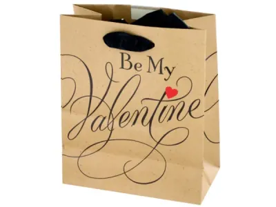 bulk buys BH425 - Charming Be My Valentine Gift Bag for Special Occasions