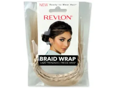 bulk buys BI952 - Revlon Light Blonde Braid Wrap - Indie Style Accessory