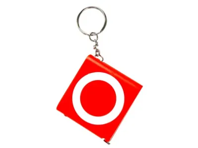 bulk buys EC296 - Compact Keychain Tape Measure with LED Light