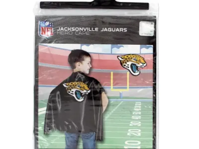bulk buys FB254 - Jacksonville Jaguars Kids Superhero Cape
