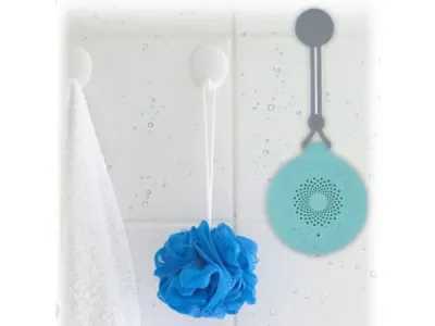 bulk buys EN209 - Teal AquaSound Shower Speaker | Bluetooth & Splash-Proof