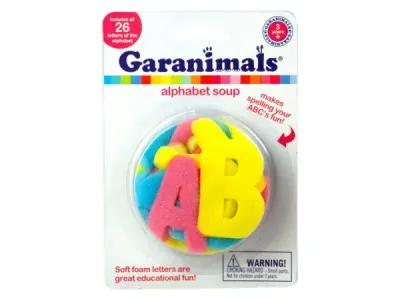 bulk buys EN261 - Garanimals Foam Letters for Learning ABCs