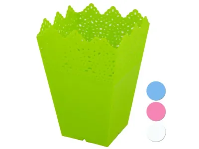 bulk buys GC665 - Elegant Small Square Flower Pot for Versatile Use