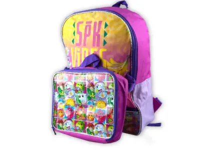 bulk buys GE068 - Shopkins 16-Inch Kids Backpack with Insulated Lunch Kit
