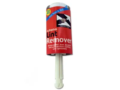 bulk buys GH165 - Premium Adhesive Lint Roller with 20 Reusable Sheets