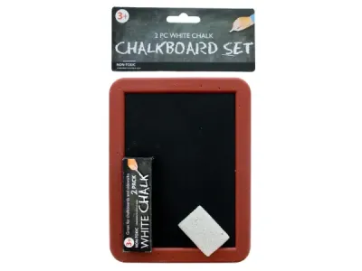 bulk buys GM818 - Compact Mini Chalkboard with Accessories Set