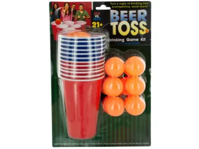 bulk buys GW310 - Beer Toss Drinking Game Kit